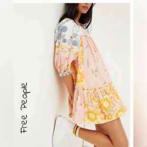 FREE PEOPLE × Prairie Field Tunic